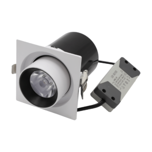 SPOT ENCASTRE AJUSTABLE BLANC LED 10W 3000K